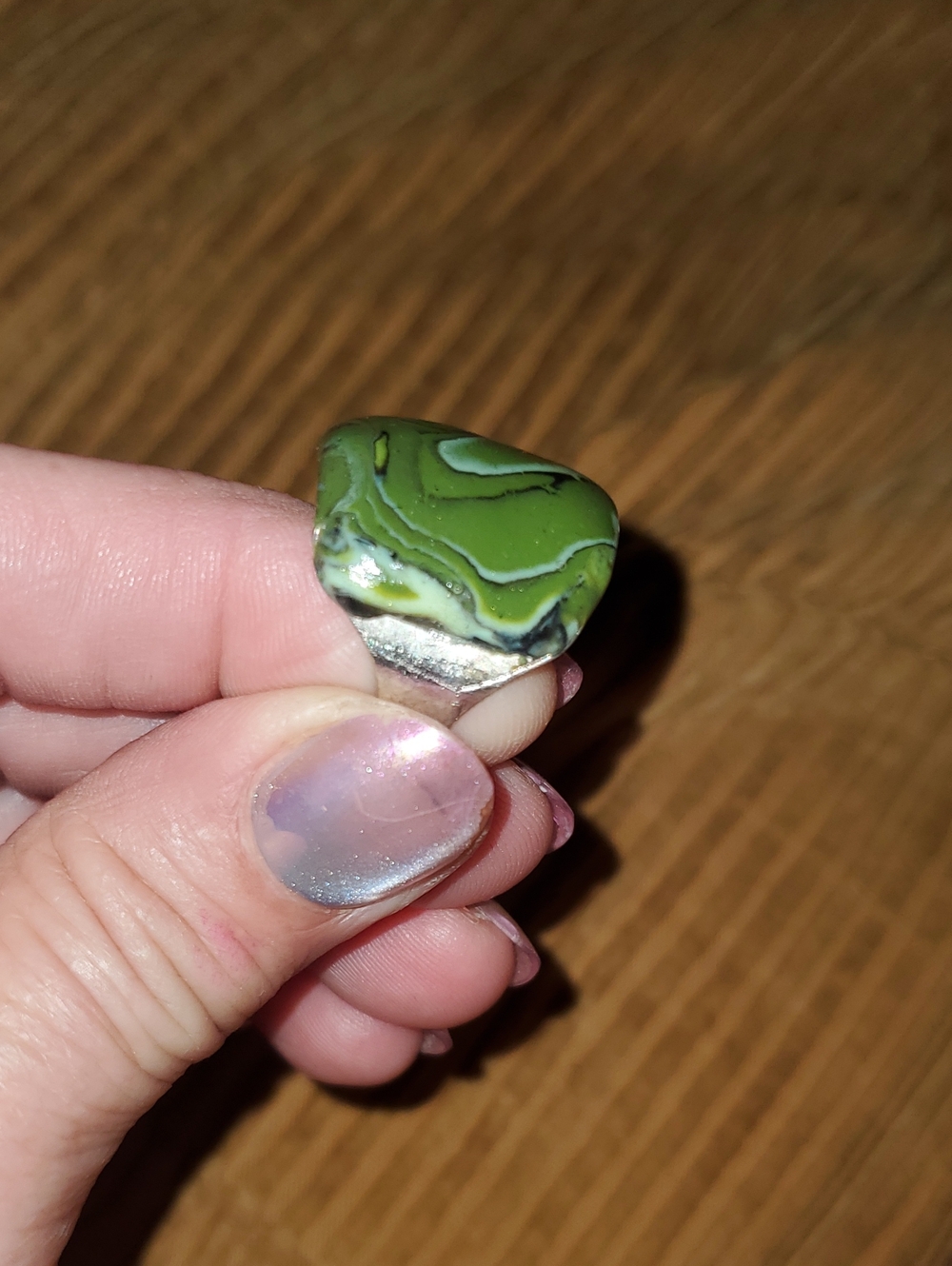 Green Reptile Habitat Decorative Stone - Pets Reptile